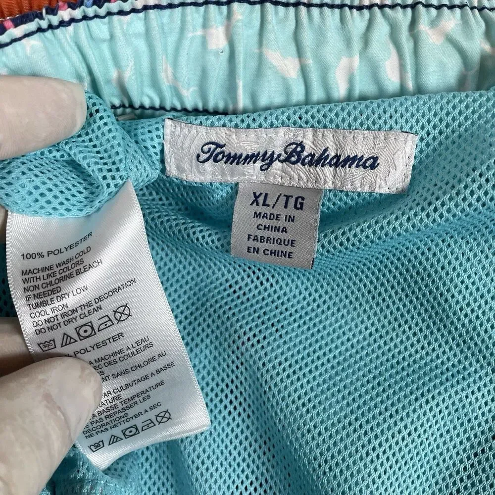Tommy Bahama Swim Trunk Bundle of Two Men's XL Multicolor Beach Summer Tropical